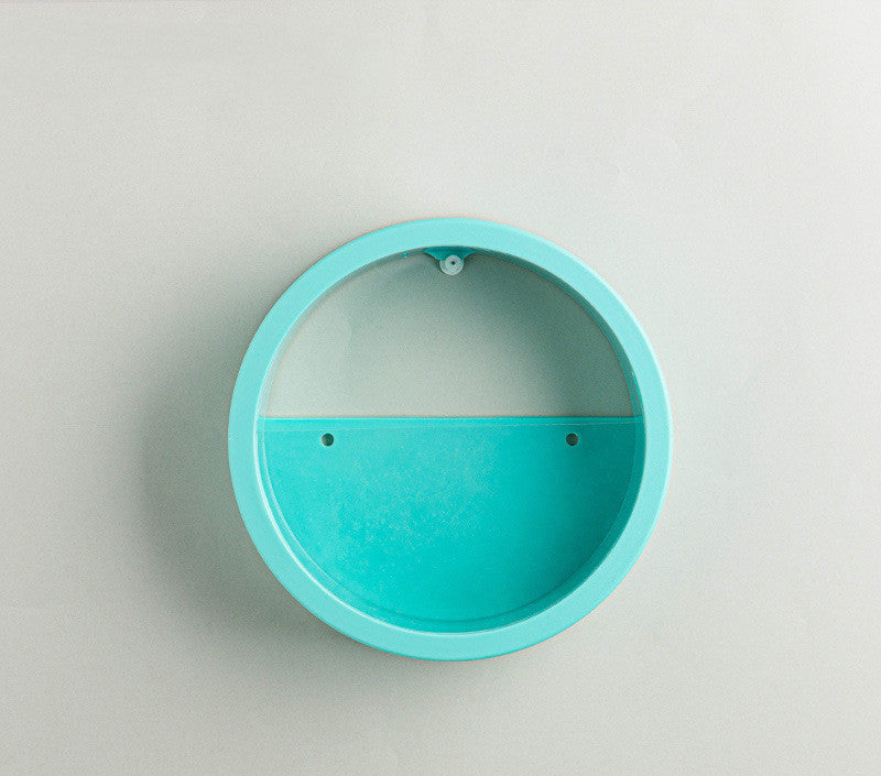 Round Iron Wall Vase Hanging Planter for Flowers and Succulents – Decorative Wall Art Flower Pot - Image 9