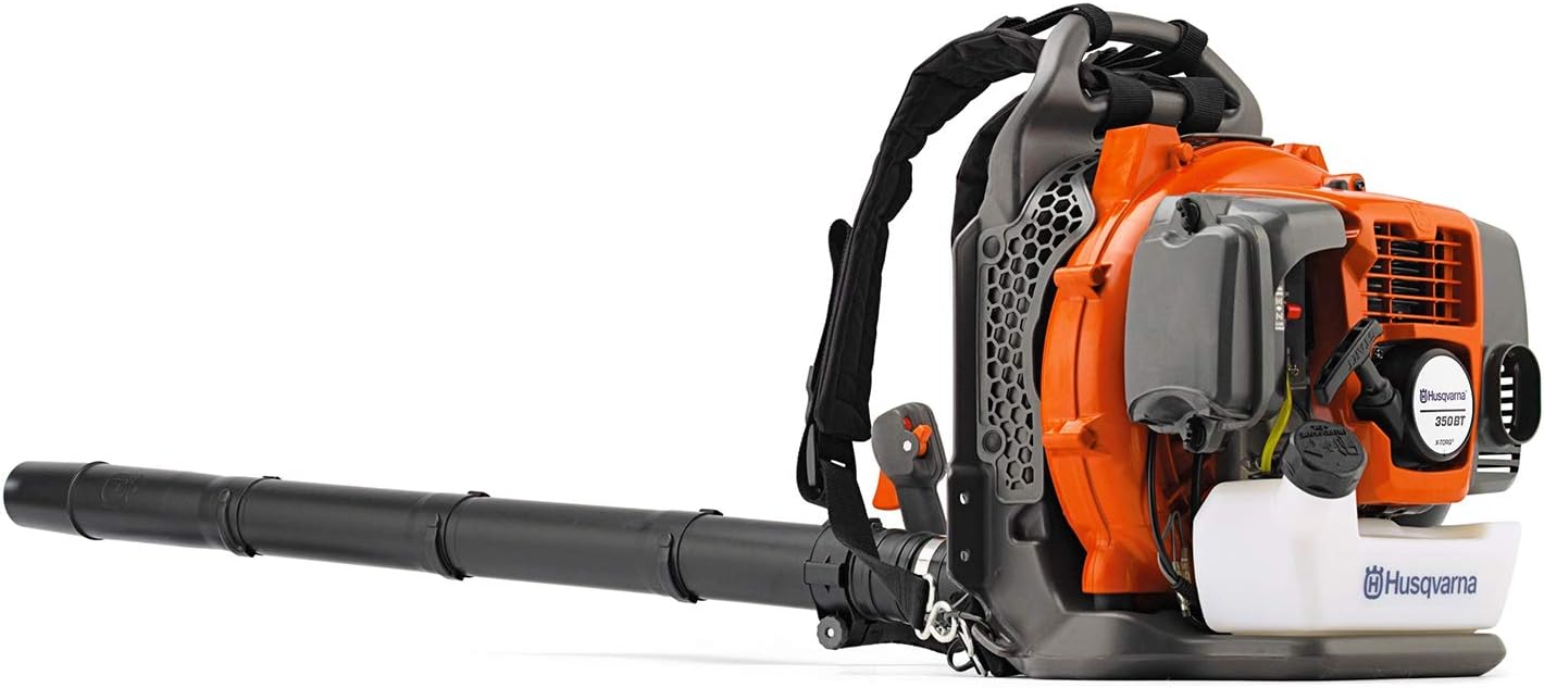 Husqvarna 350BT Gas Backpack Leaf Blower 50.2cc, 692 CFM, 180 MPH