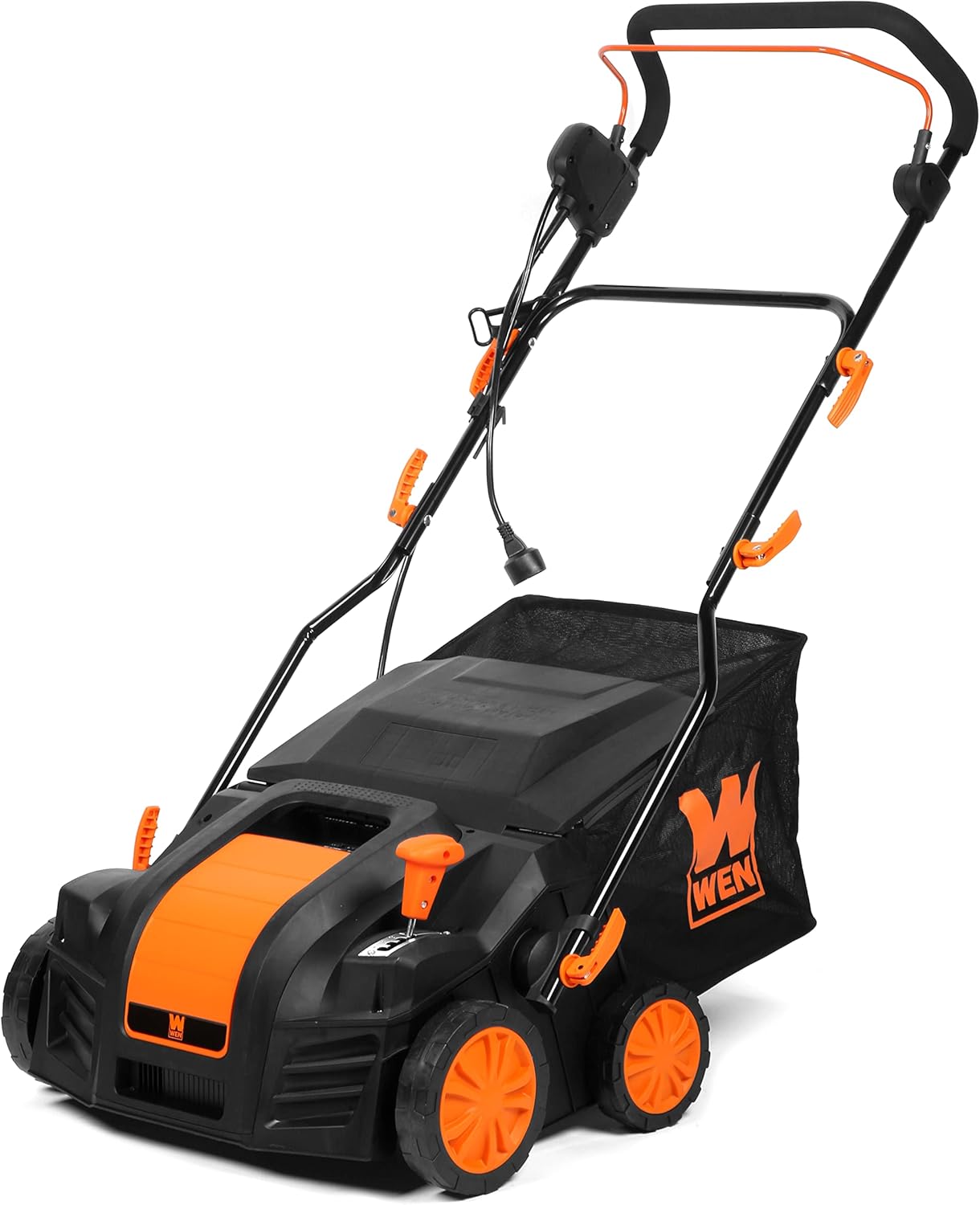 WEN DT1516 16 in. 15A Electric Dethatcher and Scarifier with Collection Bag - Image 11