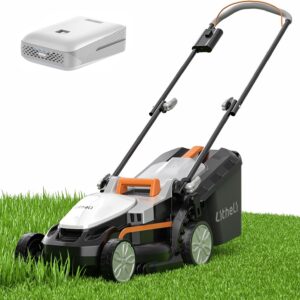 Litheli 13" 20V Cordless Lawn Mower with 4.0Ah Battery