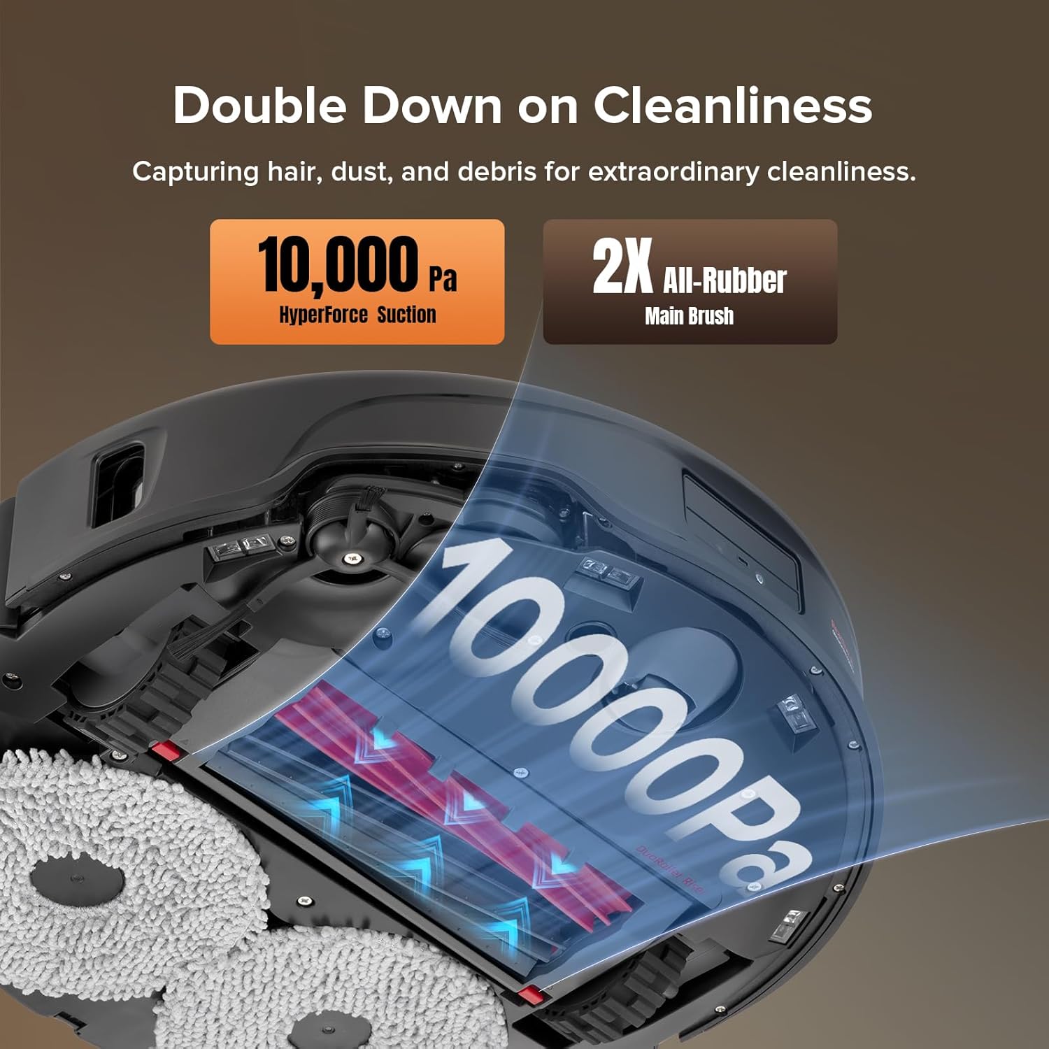 Roborock Qrevo Edge S5A Robot Vacuum & Mop, 18,500Pa, Zero-Tangle - Image 13