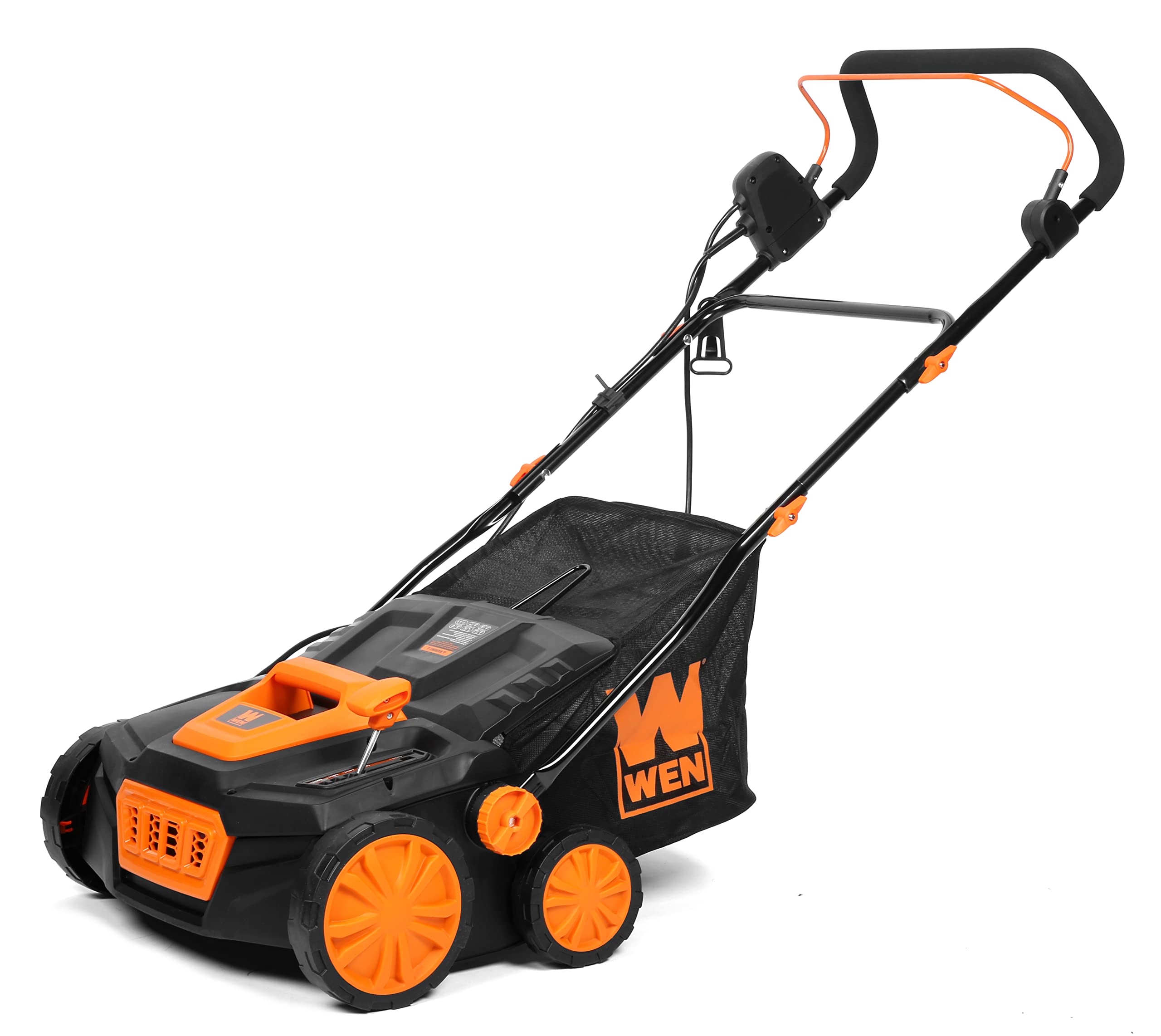 WEN DT1516 16 in. 15A Electric Dethatcher and Scarifier with Collection Bag - Image 13
