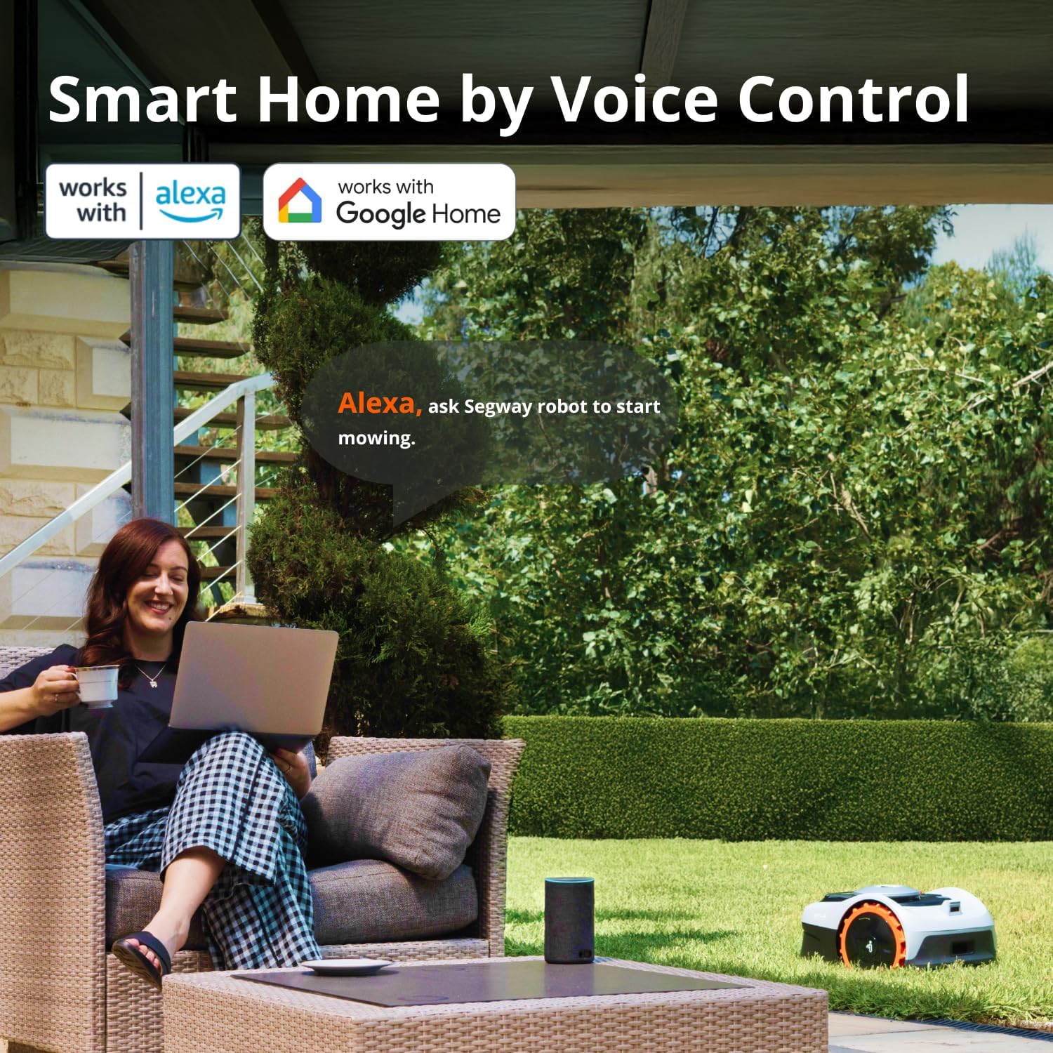 Segway Navimow i105N Robot Lawn Mower, AI Mapping, Perimeter Wire-Free, App Control - Image 13