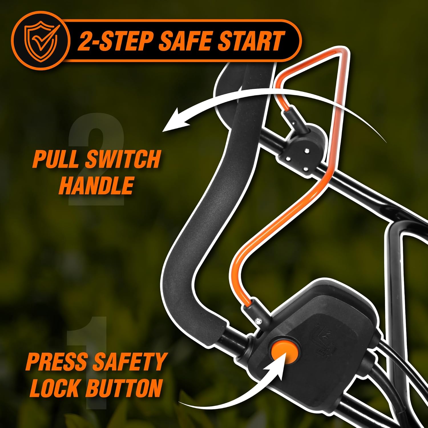 WEN DT1516 16 in. 15A Electric Dethatcher and Scarifier with Collection Bag - Image 4