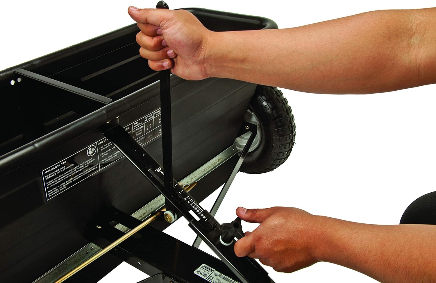 Agri-Fab 45-0543 Tow-Behind 100 lb Lawn & Garden Spiker Seeder Spreader - Image 71