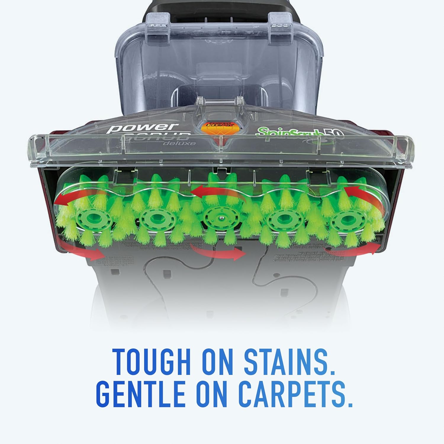 Hoover PowerScrub Deluxe Carpet Cleaner for Carpet & Upholstery with Tools - Image 12