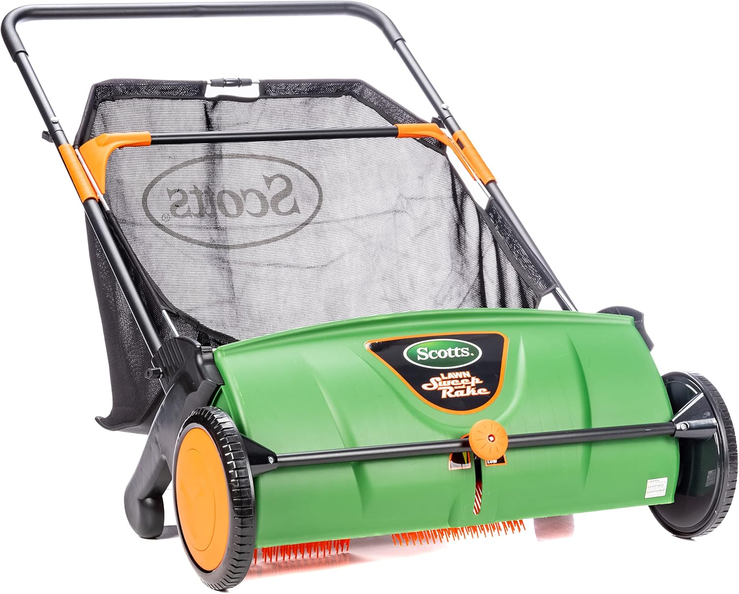 Scotts 26 in. Push Lawn Sweeper LSW70026S, Black/Green - Image 11