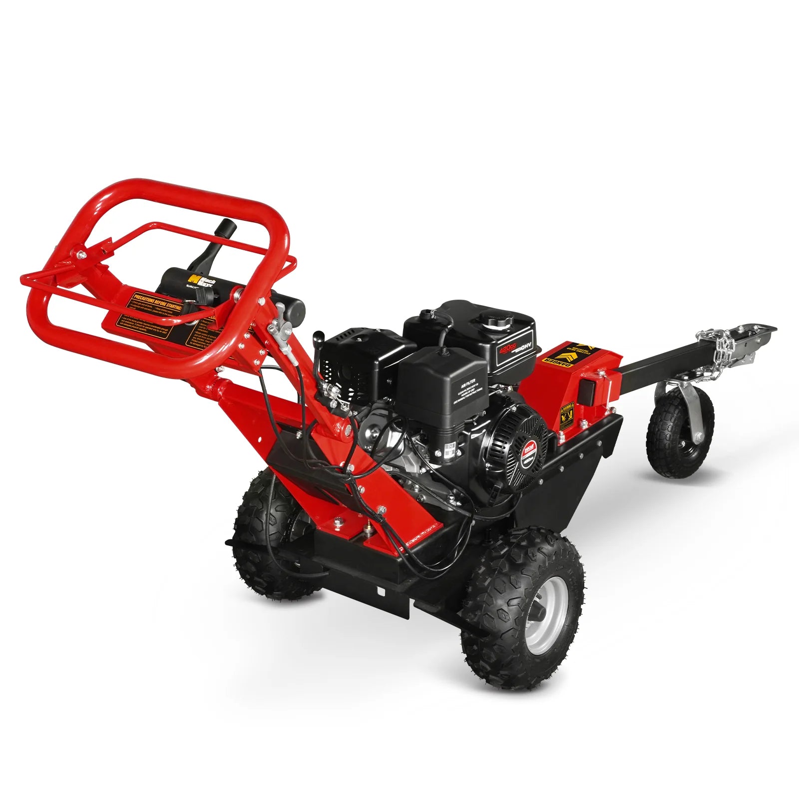 15 inch 15HP 420cc DUCAR E-Start Stump Grinder with Tow Bar, SG380 - Image 13
