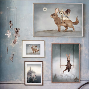 Nordic Hand-painted Watercolor Paintings
