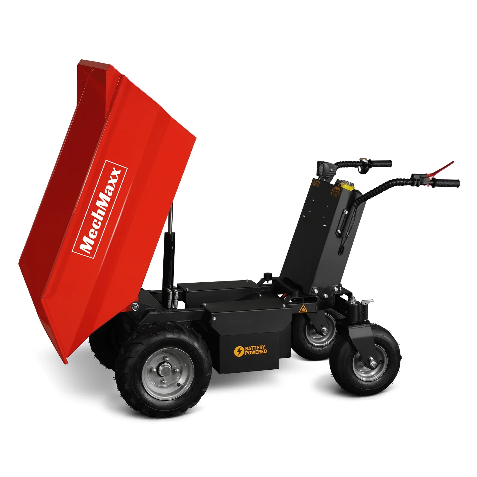 1100 lb Capacity 48V Electric Hydraulic Dump Cart with 1000W Motor – Model EH50 - Image 11