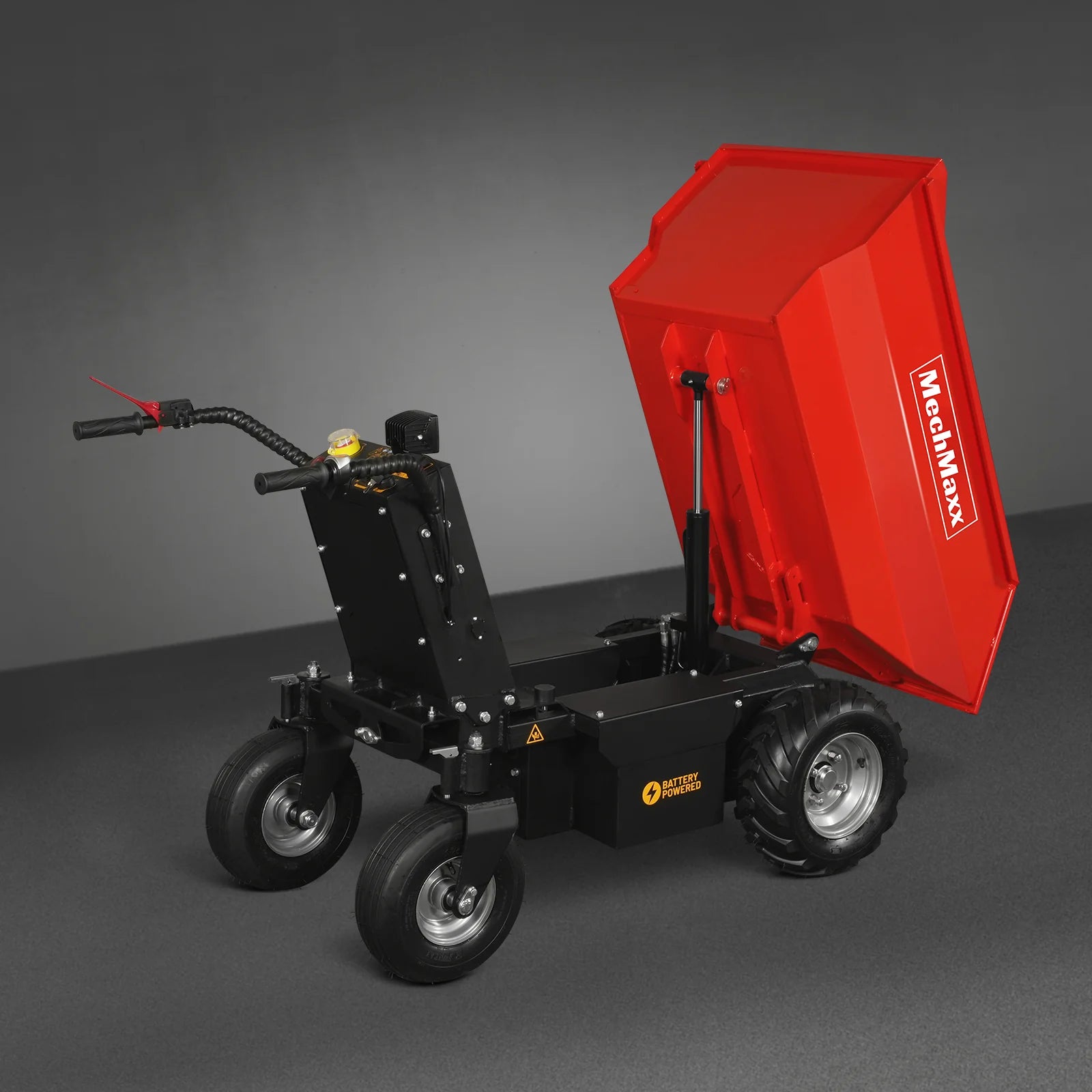 1100 lb Capacity 48V Electric Hydraulic Dump Cart with 1000W Motor – Model EH50 - Image 21