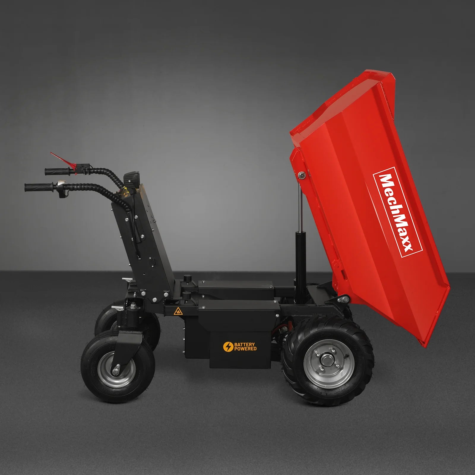 1100 lb Capacity 48V Electric Hydraulic Dump Cart with 1000W Motor – Model EH50 - Image 23