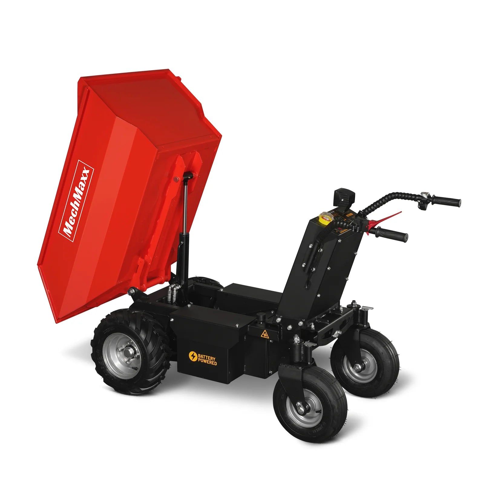 1100 lb Capacity 48V Electric Hydraulic Dump Cart with 1000W Motor – Model EH50 - Image 12