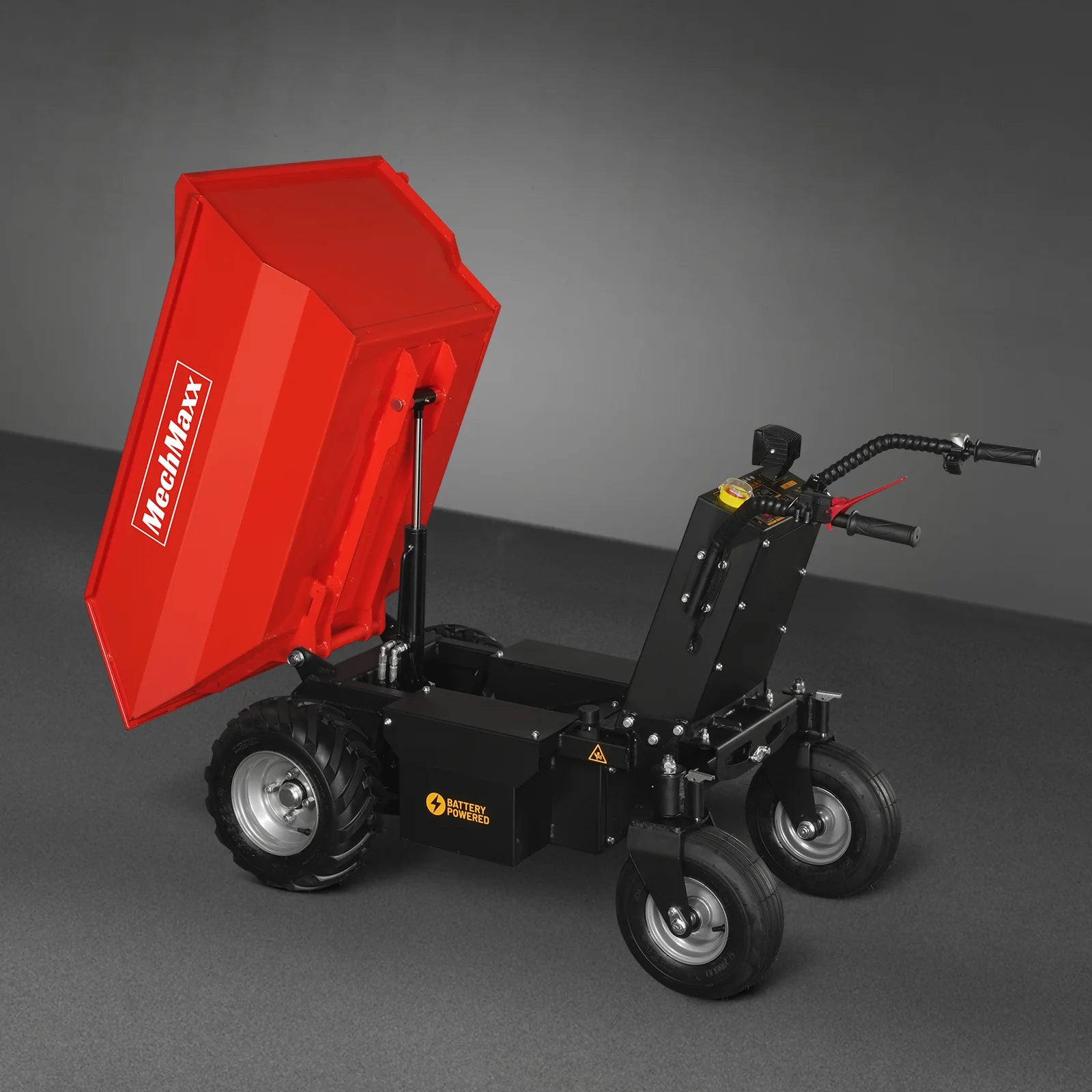 1100 lb Capacity 48V Electric Hydraulic Dump Cart with 1000W Motor – Model EH50 - Image 22