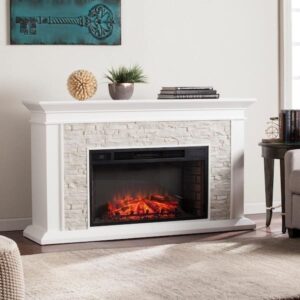 Ithaca 60.25 in. Electric Fireplace