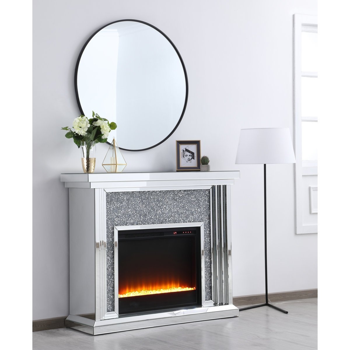 Willa Arlo Interiors Speer Electric Fireplace - Image 8