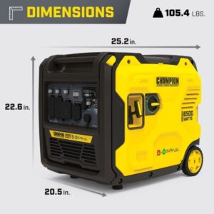 Champion Power Equipment 6500W Dual Fuel Port Inverter Generator 201532
