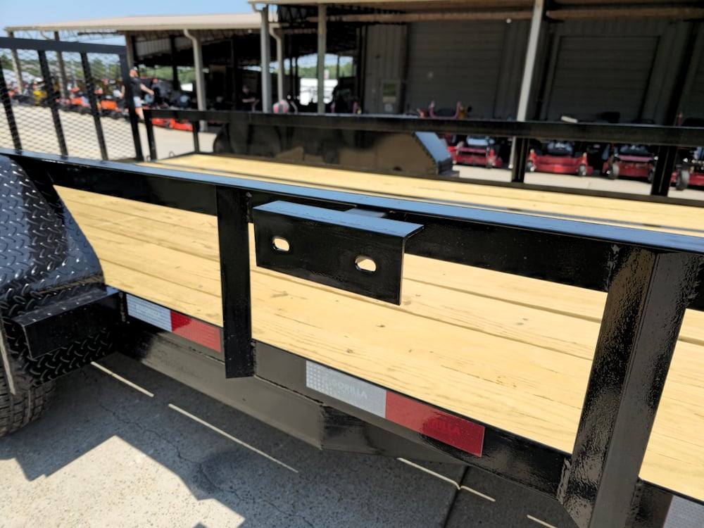 6’4″ x 14 Utility Trailer Powder Coated Dovetail (2) 3500 Axles 7k - Image 8