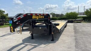 Big Tex 22GN 35' Tandem Dual Gooseneck Trailer with Mega Ramps – 35D5A-MRBK