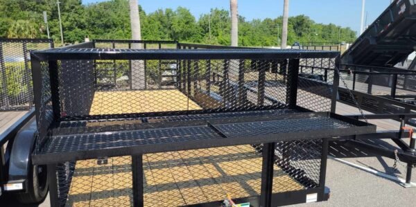 20 Foot Big Tex Landscaping Special Black Equipment Trailer (10LR-20BK-P4) - Image 3