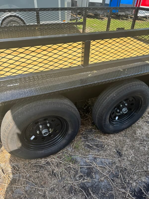 2025 6X12TA UTITILY TRAILER 2 FT WALLS 4568 - Image 5
