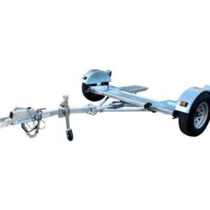 Galvanized Stow and Go Folding Car Tow Dolly with Surge Brake RV