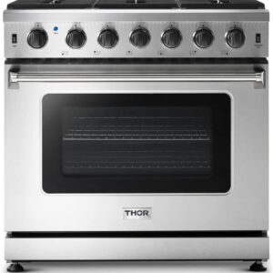 Thor Kitchen 36-Inch Gas Range LRG3601U
