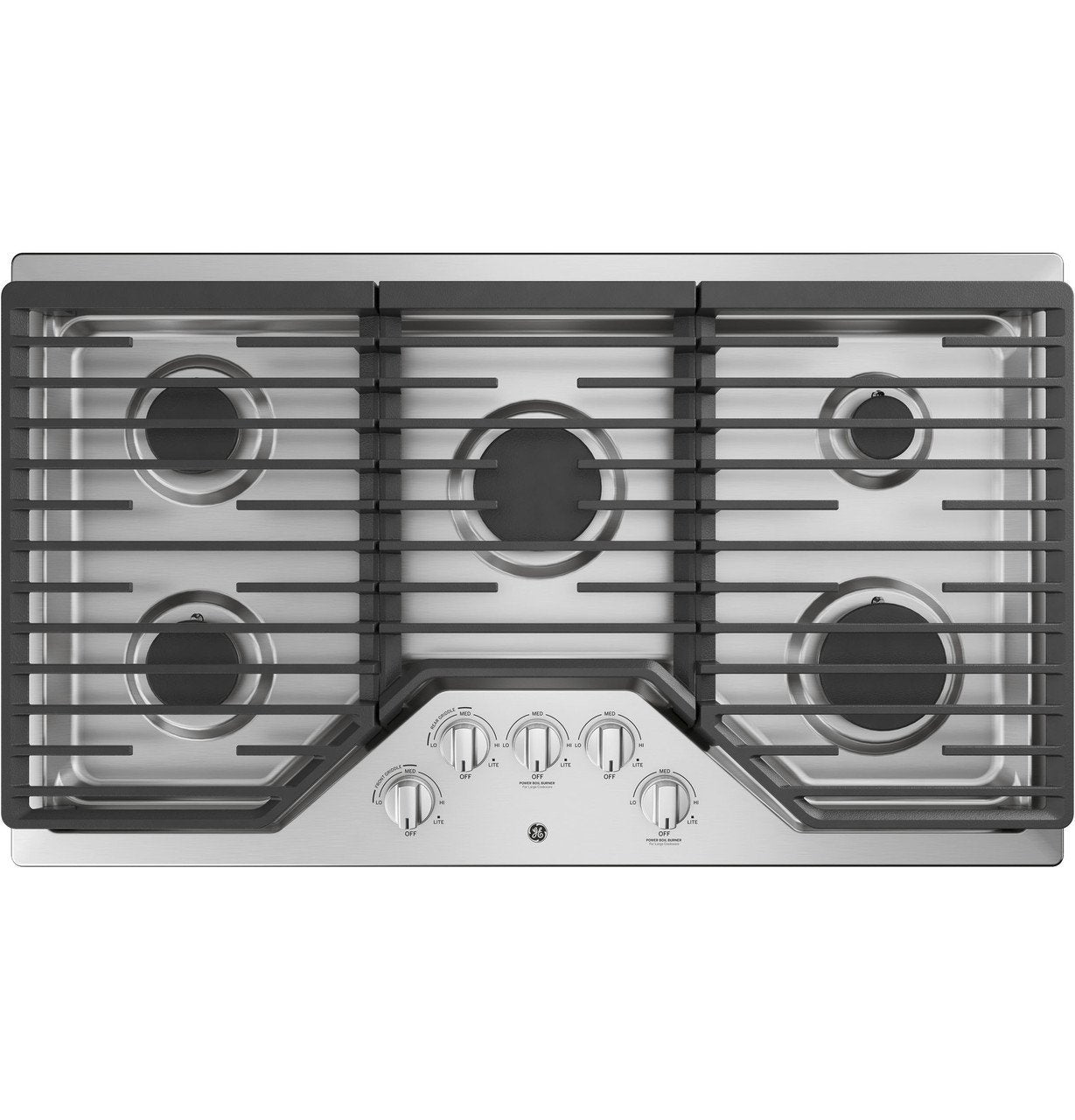 36 In. 5 Burners Gas Range