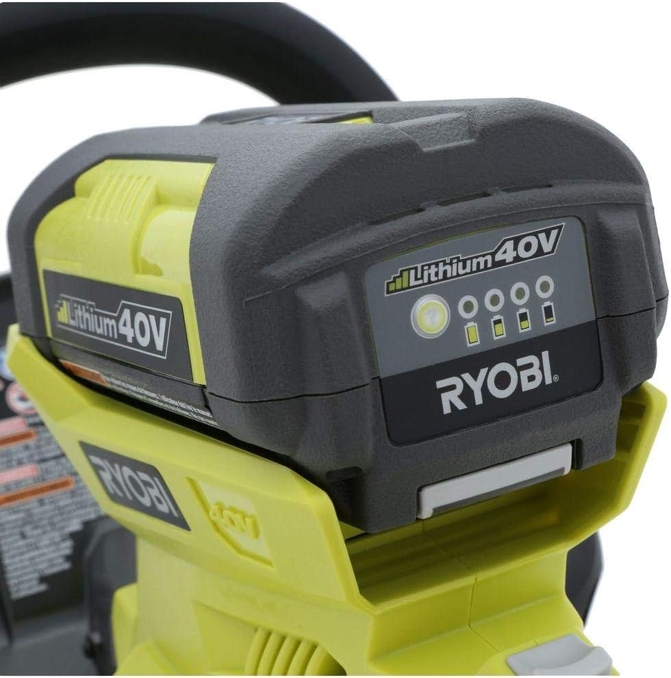 Ryobi 40-Volt Cordless Hedge Trimmer 24" includes Lithium-Ion Battery plus Charger - Image 3