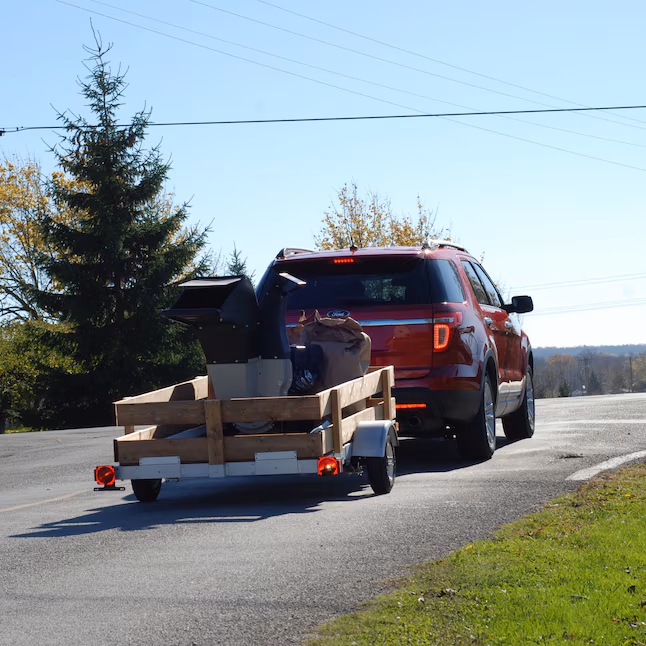 Stirling 4.0-ft x 8 Steel Utility Trailer ( 1000.0-lb Capacity ) - Image 8