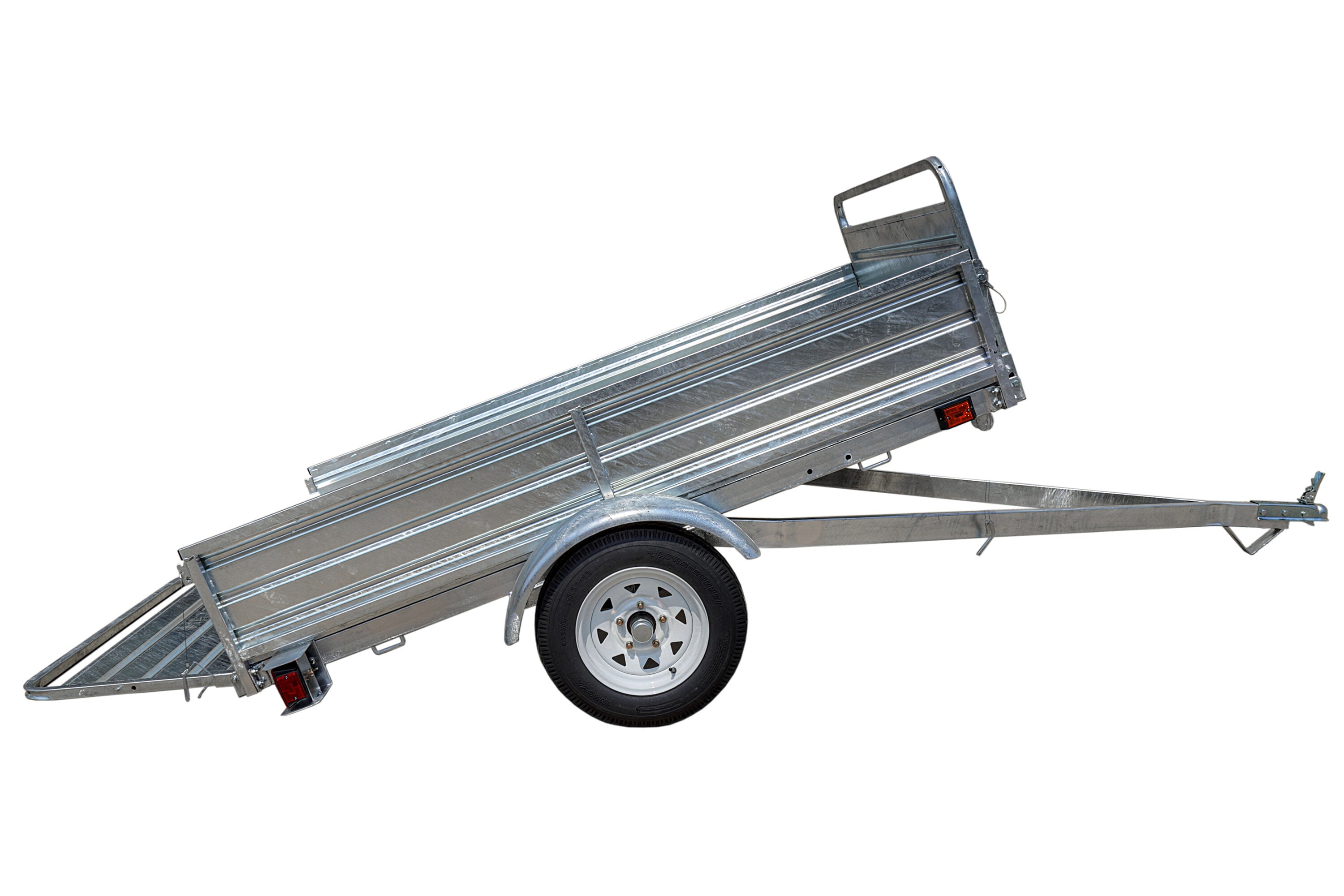 DK2 4.5-ft x 7.5-ft Steel Utility Trailer ( 1295-lb Capacity ) 2491712 - Image 2
