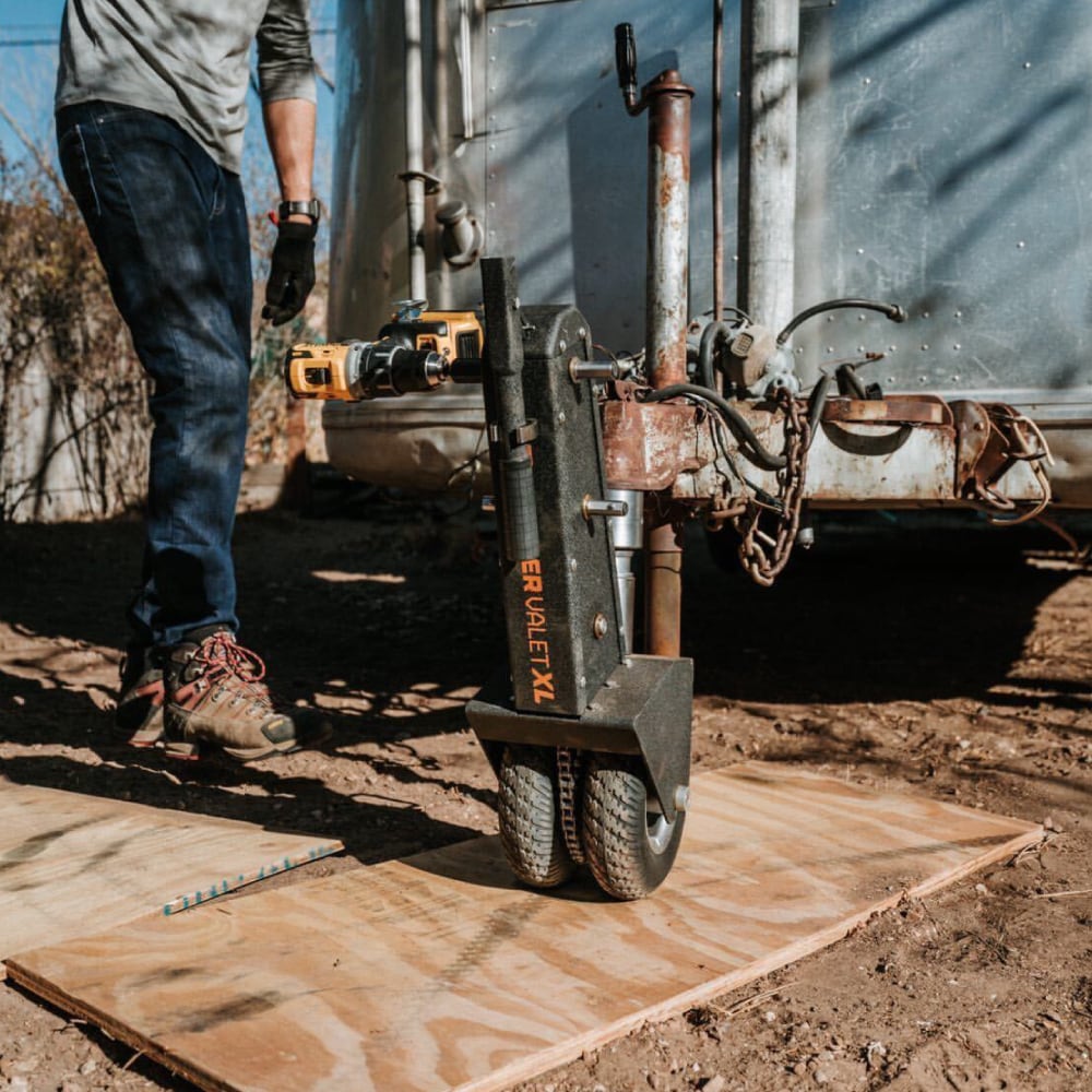 Trailer Valet 10000-lb Capacity Side Wind Trailer Jack TVXL25 - Image 7