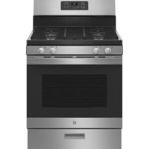 GE 30″ Freestanding Gas Range JGBS61RPSS