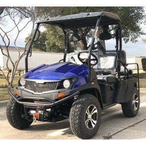 400cc GVX Gas Golf Cart UTV 4×4 With Rear Flip Seat Street Legal Light Package All Wheel Drive