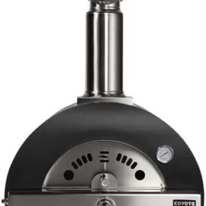 Coyote Outdoor Living 30″ Matte Black Hybrid Pizza Oven in NG