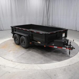 6×12 Dual Axle Dump Trailer 12K Heavy-Duty Capacity