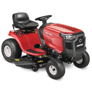 Troy-Bilt Bronco 42" 19 HP Gas Riding Lawn Tractor with Auto Drive & Mow-in-Reverse