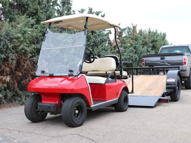 6.5 X 10 Interstate Single Axle Golf Cart Tilt Trailer - Image 2