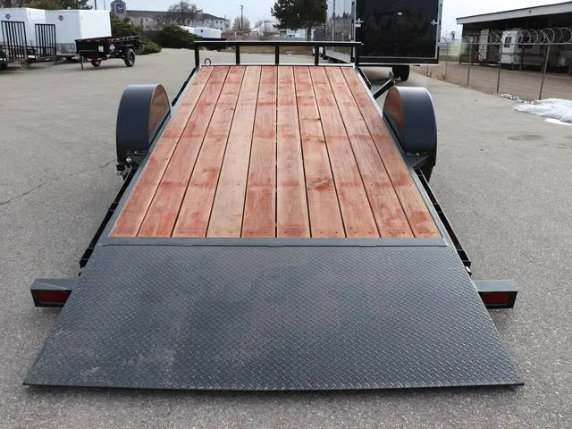 7 X 16 Interstate Full Bed Single Axle Tilt 7K Trailer - Image 6