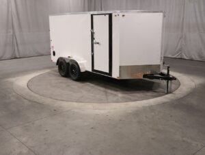 7×14 Enclosed Cargo Trailer – Heavy-Duty Utility Hauler for Equipment & Transport