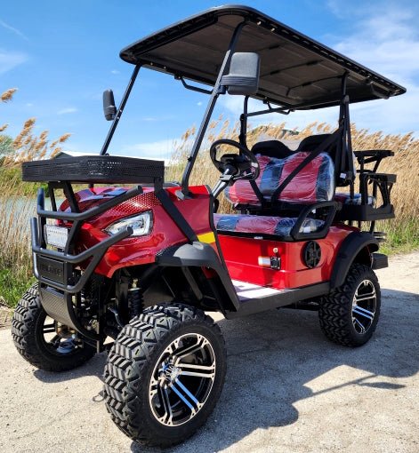 48V Electric 4-Seater Lifted Golf Cart – Renegade+ Edition, Utility UTV, Comparable to Coleman Kandi 4P
