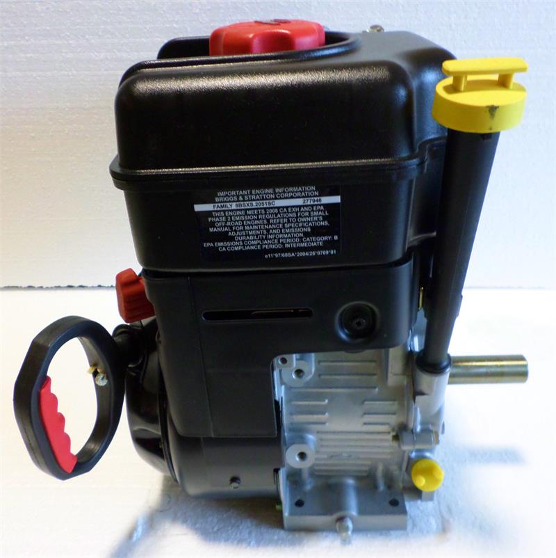 Briggs & Stratton Horizontal Snow Engine 9 TP 1" x 2-27/64" #12D312-0509 - Image 2
