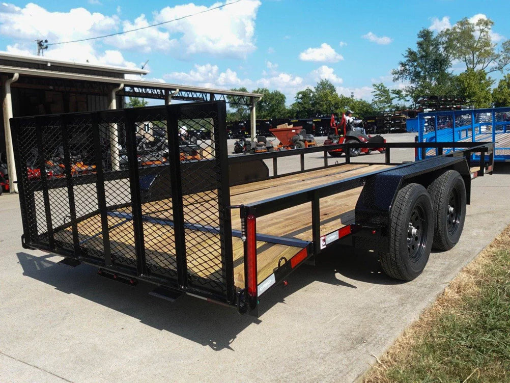 2025 7×16 Carry-On HD Landscape Trailer – 10K GVWR, Electric Brakes, Wood Floor - Image 2