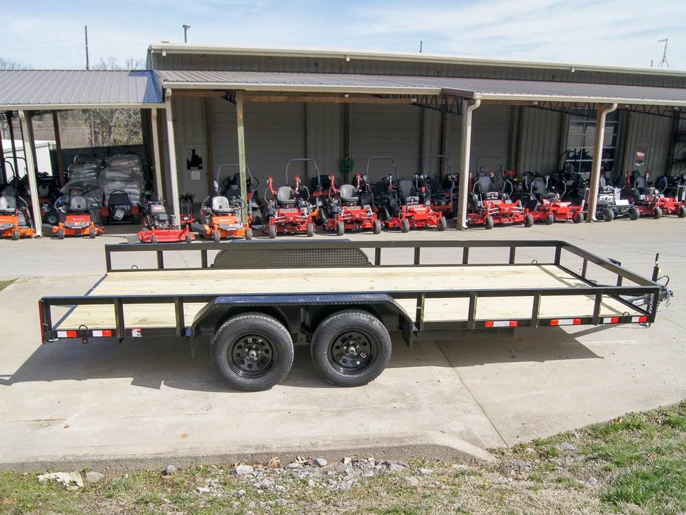 7x16 Utility Trailer Dovetail Powder Coated (2) 3,500lb Axles 7K GVWR - Image 7