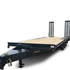 24,000 lb GVWR Deckover Equipment Float Trailer – Heavy-Duty Tandem Dual Axle